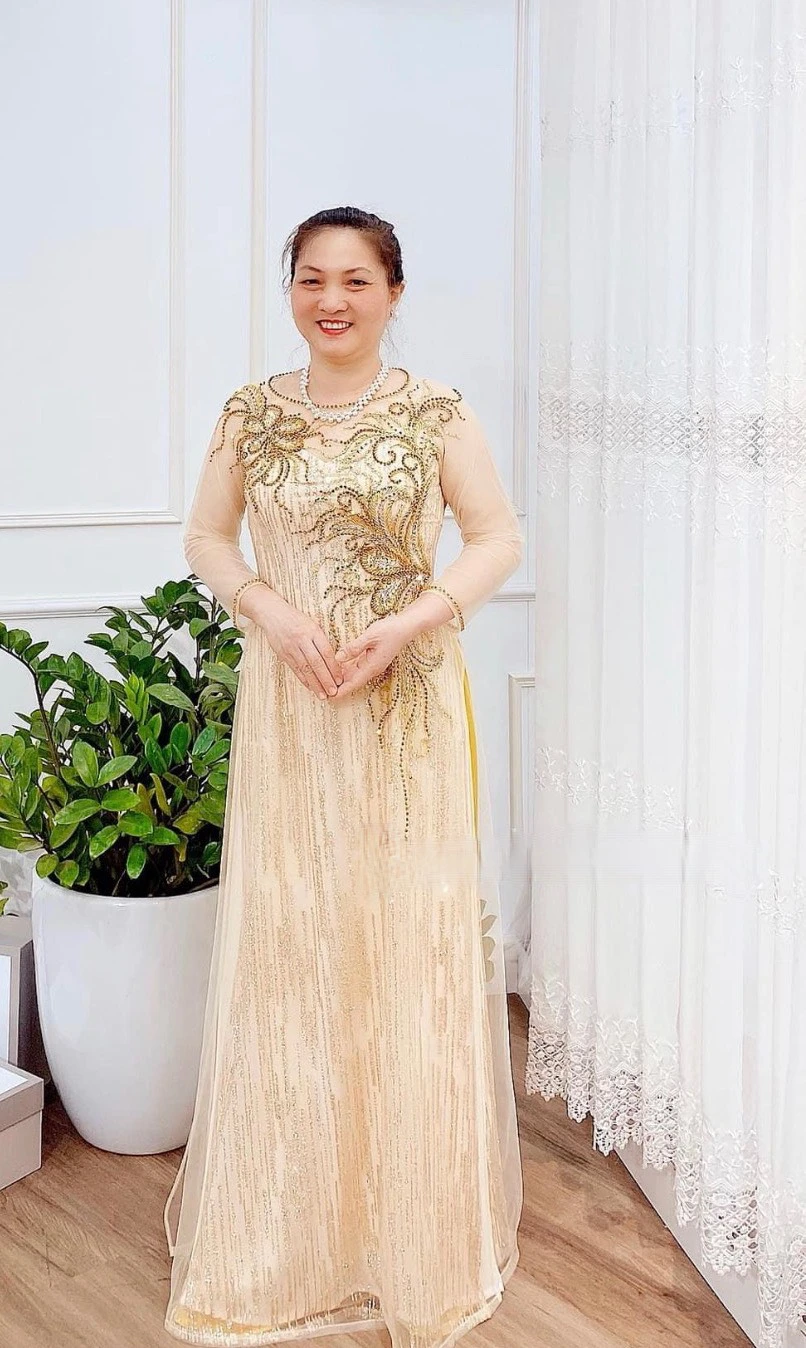 Top 25+ Mẫu Áo Dài Bà Sui Sang Trọng Nhất Hiện Nay - Kế Hoạch Cưới